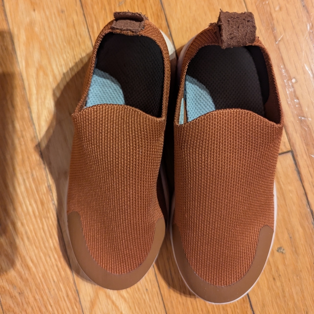 Hey Folks - Toddler Brown Slip-On Shoes Size 9